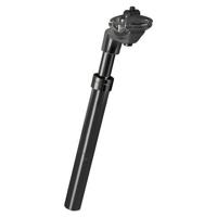 Messingschlager Zoom zadelpen atb 25.4 alu. zwart verend 350 mm. - thumbnail