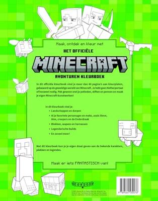 Minecraft Het Officiële Minecraft Kleurboek