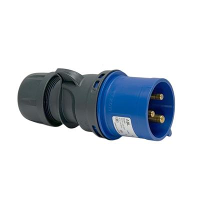 Enzo cee 3p/32a/400v stekker blauw 6315145