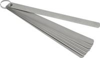 Promat /tecwerk voelermaat | bladsterkte 0,05-1,0 mm | staal | lengte 200 mm aantal bladen 20 st. - 4000858468 - thumbnail
