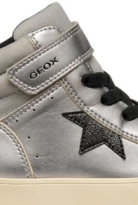 Baskets J564NC0- J GISLI GIRL GEOX zilver