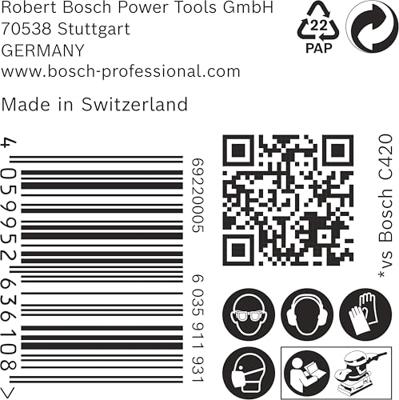 Bosch Accessoires EXPERT C470 Schuurpapier 80 x 133 mm, K 40, 50-delig - 2608901660 Bosch Accessoires EXPERT C470 Schuurpapier 80 x 133 mm, K 40, 50-delig - 2608901660