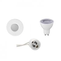 LED Inbouwspot Set - Waterdicht IP65 - GU10 Dimbaar - Ø82mm - 6400K - thumbnail