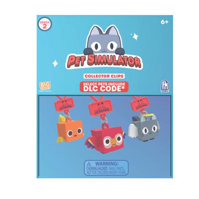 Pet Simulator Series 2 7,5cm Blind Collector Clip
