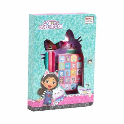 Schrijfset Gabby's Dollhouse Multicolour 8 Onderdelen