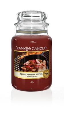 Yankee Candle Crisp Campfire Apples kaars Cylinder Terracotta Appel 1 stuk(s)