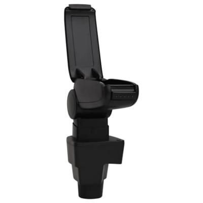 VidaXL Armsteun 15,5x32x(41-54) cm abs zwart