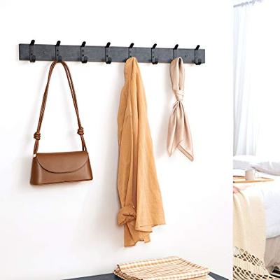 ACAZA Wandkapstok Zwart ACAZA Wandkapstok Zwart