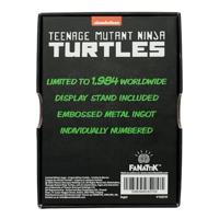 Teenage Mutant Ninja Turtles Ingot 40th Anniversary Green Limited Edition - thumbnail