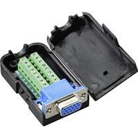 TRU COMPONENTS TC-9744144 D-sub bus Aantal polen: 15 Draad 1 stuk(s) - thumbnail