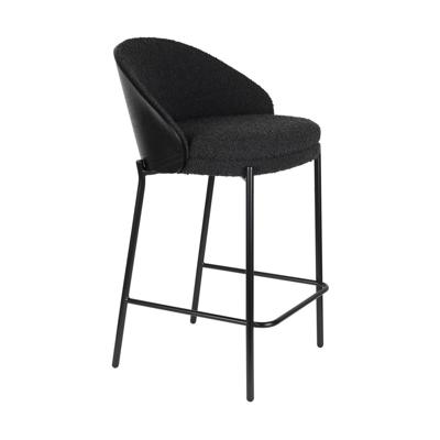 Dutchbone Rodin barkruk H65 Zwart