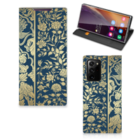 Samsung Galaxy Note 20 Ultra Smart Cover Beige Flowers - thumbnail