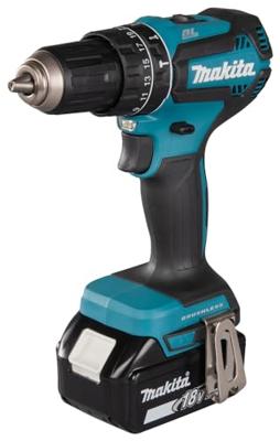 Makita DHP485RTJ Accu klop-/schroefboormachine 18V 5.0Ah in Mbox - thumbnail