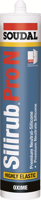 Soudal silirub pro n | premium siliconenkit | 300 ml | transparant - 117152 - thumbnail