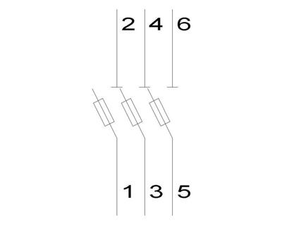 Siemens 3NW75330HG Zekeringhouder 30 A 600 V/AC 4 stuk(s)