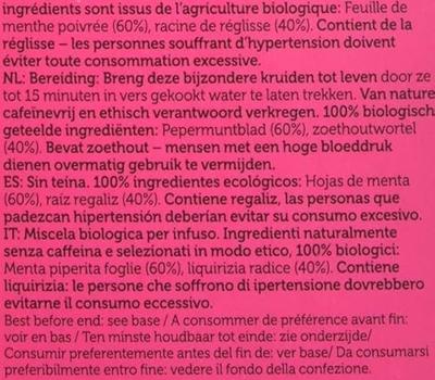 Pukka Peppermint & Licorice Thee Pukka Peppermint & Licorice Thee