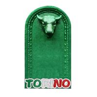Torino Fountain Turet 3D Zee & Strand Souvenir Magneet - thumbnail