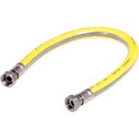 Raminex gasslang 150cm rvs-flex-pvc - thumbnail