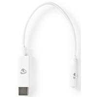 Nedis CCBW65950WT015 USB-adapter USB-C - 3.5mm female 0.15 m wit - thumbnail