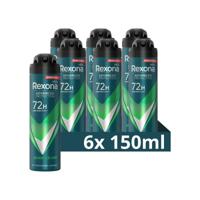 Rexona Rexona Deospray Men - Quantum Dry 150 ml. NL/FR 6 x Voordeelpak - thumbnail
