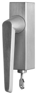 Formani Osiris Hertman CONE OH102-DKLOCK draaikiepgarnituur afsluitbaar - mat RVS