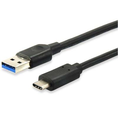Equip 128345 USB-kabel (0,5 m, USB C, USB A, 3.2 Gen 1), 5000 Mbit/s, zwart