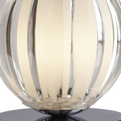 Searchlight TafellampClaw 14cm chroom met helder glas - EU1811CL