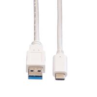 VALUE USB 3.2 Gen 1 kabel, A-C, M/M, 0,5 m - thumbnail