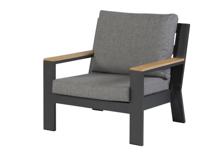 Valerie loungestoel antraciet Exotan - Exotan - thumbnail