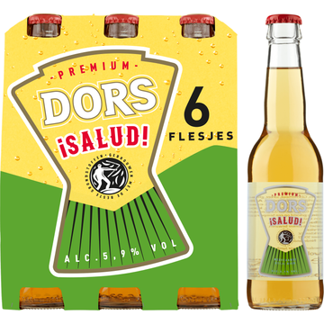 Dors ¡Salud! Mexicaanse Stijl Bier Fles 6 x 330 ML bij Jumbo