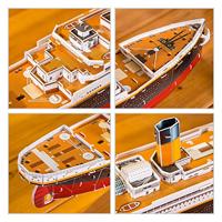 Revell 3d puzzel bouwpakket - rms titanic - thumbnail