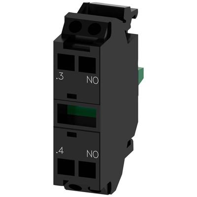 Siemens 3SU1400-1AA10-3BA0 Contactmodule Voor frontbevestiging 1x NO Contact element 500 V 1 stuk(s)