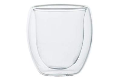 Borosilicate dubbelwandig koffieglas 80ml 2-pack Borosilicate dubbelwandig koffieglas 80ml 2-pack