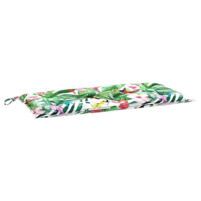 VidaXL Tuinbankkussens 2 st 100x50x7 cm stof meerkleurig