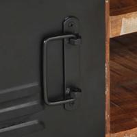 Salontafel 90x50x36 cm massief gerecycled hout meerkleurig - thumbnail