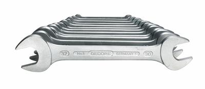 Gedore 6077700 6077700 Dubbele steeksleutelset 12-delig Sleutelbreedte (metrisch) 6 - 32 mm