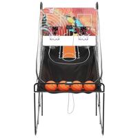VidaXL Basketbal arcade met 4 ballen voor 2 spelers - thumbnail