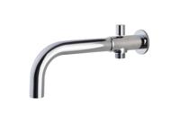 Wiesbaden Inbouw Baduitloop Met Omstel 24 cm 1/2 Chroom - thumbnail