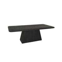 Tower Living Eettafel 'Asti' Mangohout, 200 x 110cm, kleur Zwart - thumbnail