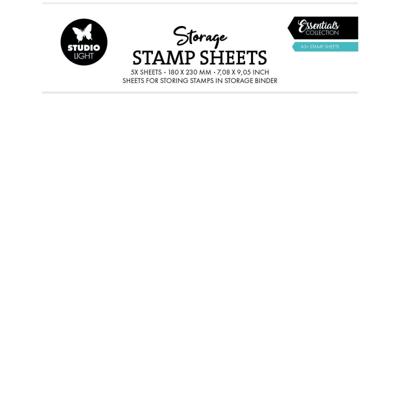 Studio Light • essentials storage stamp sheets a5 5pcs