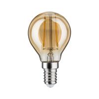 Paulmann 28712 LED-lamp Energielabel F (A - G) E14 Kogel 4.7 W = 37 W Goud (Ø x h) 45 mm x 78 mm 1 stuk(s) - thumbnail