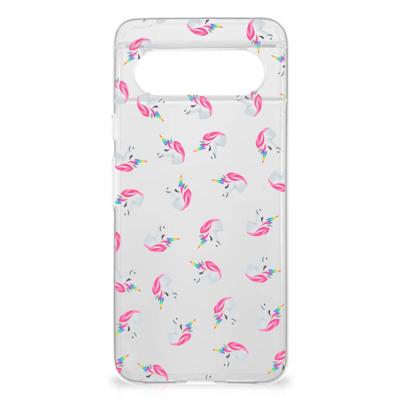 TPU bumper voor Google Pixel 8 Unicorns TPU bumper voor Google Pixel 8 Unicorns