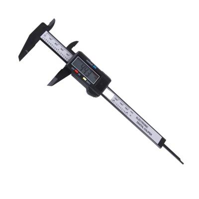 LCD digitale schuifmaat gemeten/Micrometer maatregel bereik: 150 mm (6 inch)(Black) LCD digitale schuifmaat gemeten/Micrometer maatregel bereik: 150 mm (6 inch)(Black)