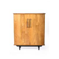 Livingfurn Opbergkast 'Ayleen' Mangohout, 108 x 90cm - thumbnail