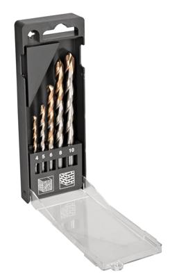 Bahco Borenset voor beton | hardmetalen punt - 5-delig - 4641-PB