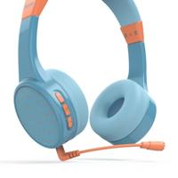 Hama Bluetooth-hoofdtelefoon met microfoon voor kinderen 'Teens Guard II' (Bluetooth-hoofdtelefoon voor kinderen, on-ear, volume beperkt tot 85 DB, USB-C-kabel) blauw - thumbnail