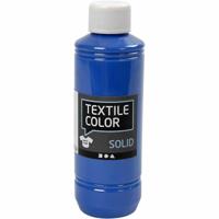 Creativ Company Textile color dekkende textielverf - brilliant blauw, 250ml - thumbnail