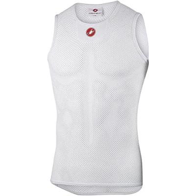 Castelli Core mesh 3 mouwloos ondershirt wit heren L-XL
