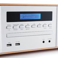 Thomson MIC201IBT Micro HiFi-systeem - Bluetooth - Radio - CD - MP3 - USB - Wit + Inductie - thumbnail