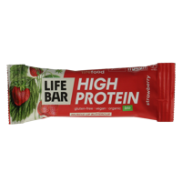Lifefood Lifebar proteine aardbei bio 40 Gram - thumbnail
